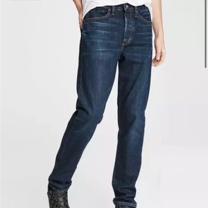 rag & bone fit 2 slim jean size 30 x 32 blue valley worn 2x